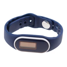 ЖК-шагомер шаговый бег Счетчик Калорий Расстояние фитнес-браслет напульсники