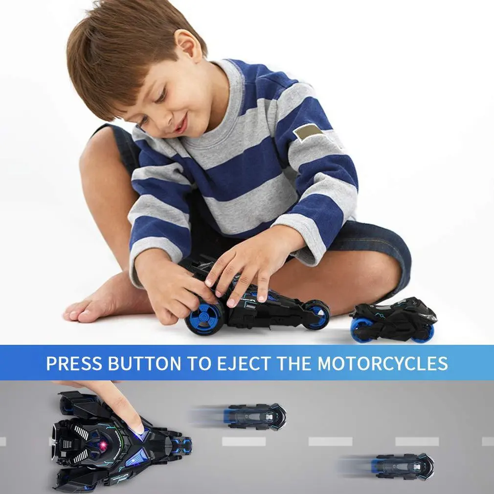 Pull Back Car 1:32 Alloy Car Ejection Three-in-one Racing Light Music Stunt Motorcycle Light Gift Toys 4 Pull Back Car 1:32 Alloy Car Ejection Three-in-one Racing Light Music Stunt Motorcycle Light Gift Toys 4