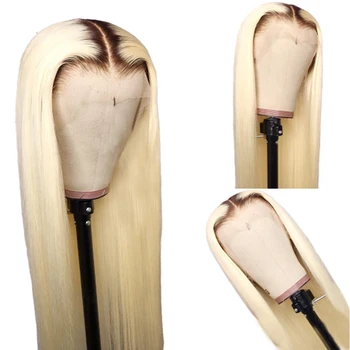 

JRX Hair Ombre Blonde Lace Front Wigs With Baby Hair 613 Colored Brazilian Long Straight Human Hair Wigs Pre Plucked Remy Hair