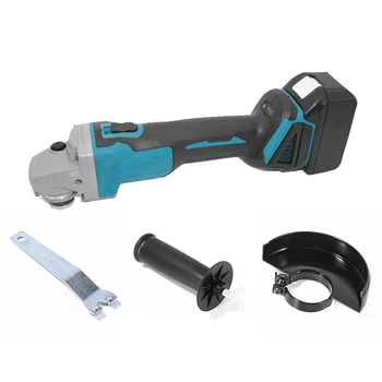 

125/100mm Brushless Electric Angle Grinder Grinding Machine Cordless Woodworking Metal Cutting Without Battery Power Tool