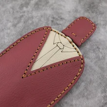 Держатель для ключей из воловьей кожи для мужчин и женщин, простая сумка для ключей на шнурке с дистанционным управлением, пара моделей ключей, ключница