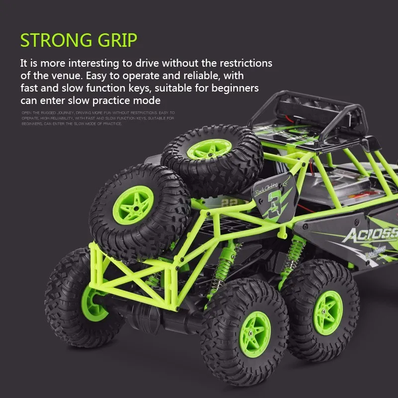 Новинка 2019 Радиоуправляемый автомобиль 1:18 6 колесный привод машина для