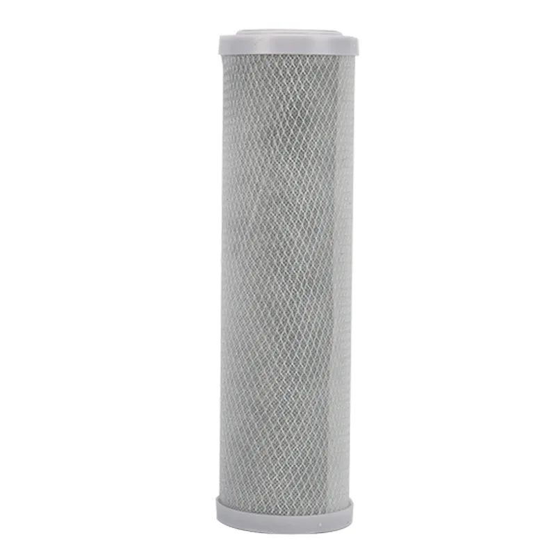

Suge Lun 10-Inch Plain Top Sintered Carbon Filter 3 + 2 Carbon Rod Filter Cartridge (SG-UF-3