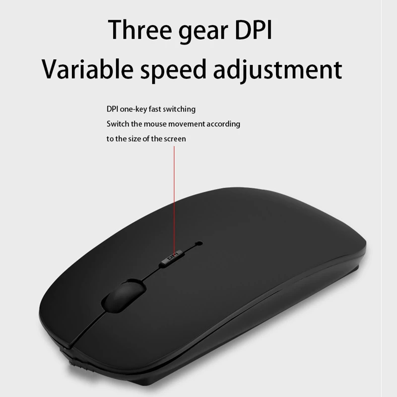 M105 оптическая мышь подходит для Xiaomi/Apple/Huawei ноутбука iPad плоская Bluetooth