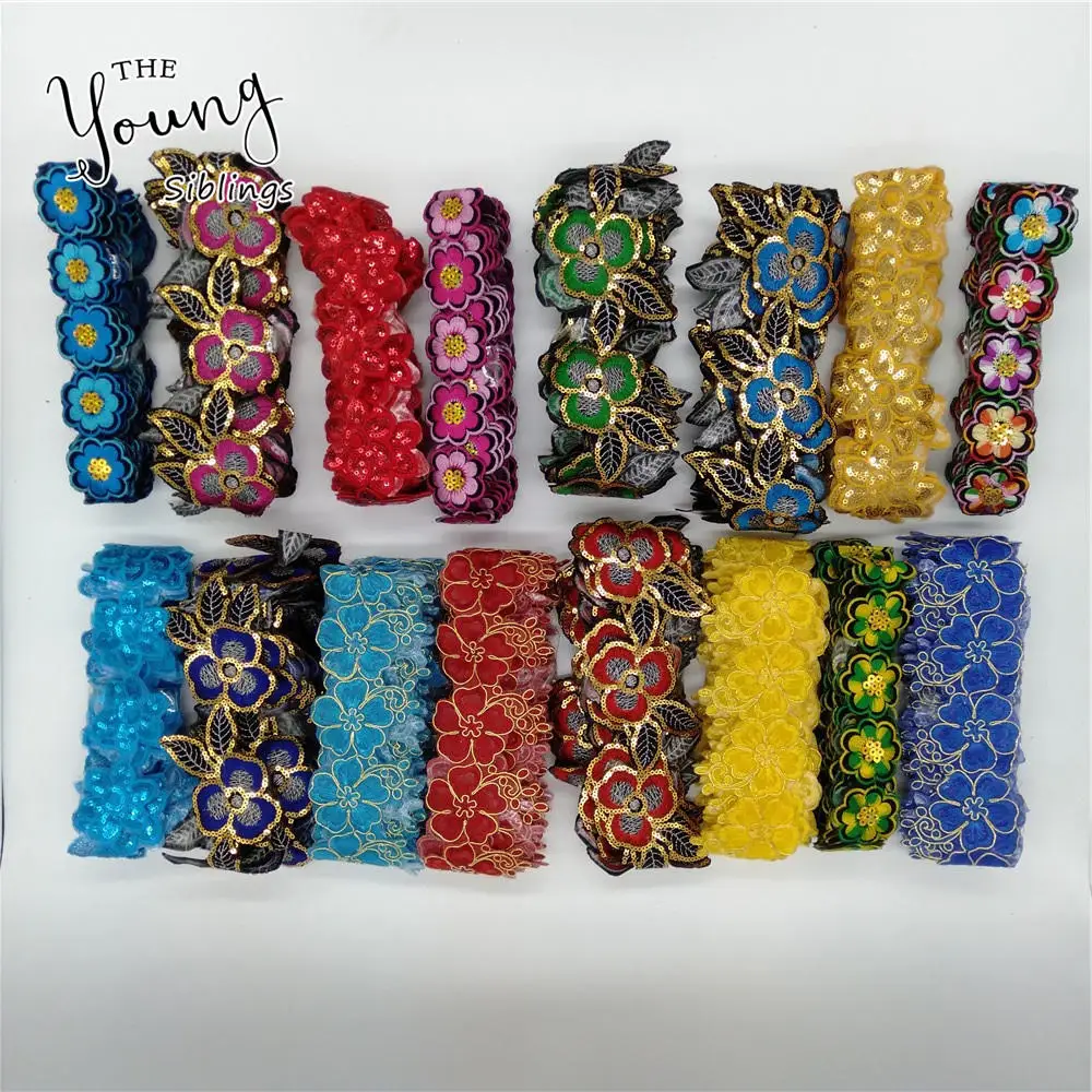 

Fashion Wild Hot Melt Glue Sequins Iron no Patch Embroidery Belt Badges DIY Decoration Ethnic Style Craft Supplies Accessories