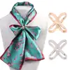 Hot Women Shawl Ring Clip Scarves Fastener Crystal Silk Scarf Buckle Brooch Wedding Fashion Jewelry Female Classic Gift 3 Styles ► Photo 2/6