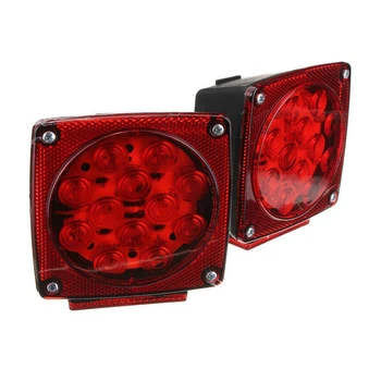 

12V LED Tail Lights kit 10pcs/Set Trailer LED Light Tail Red Side Marker Light
