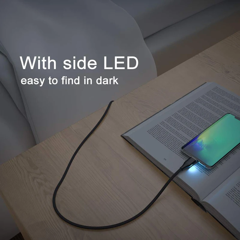 CANDYEIC 3A Быстрая зарядка USB Magentic кабель для iPhone 8 Plus 7 Plus 6s Plus USB кабель для iPhone 11 Pro Max XS X XR зарядное устройство