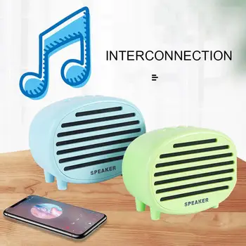

Wireless Mini Bluetooth Speaker Hands-free Waterproof Car Bathroom Office Beach Stereo Subwoofer Macaron Speaker