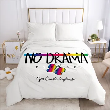 

1PCS 3D Duvet Cover with Zipper Comforter/Quilt/Blanket Cover 200x200 240x220 3D Nordic Bedding Customize any size design
