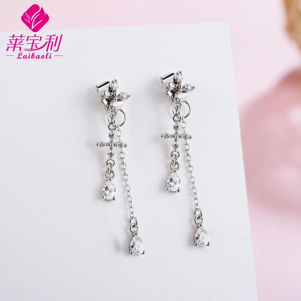 

Reflux And on You Celebrity Style Earrings Cross Korean-style Star Snowflake Earrings Ear Stud