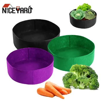

NICEYARD Plants Growing Bag Planting Container Bag 10 Gallon DIY Vegetable Flower Aeration Planting Pot Container Home Garden