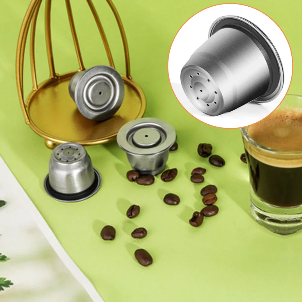 Многоразовые кофейные капсулы из нержавеющей стали для Nespresso U многоразовые