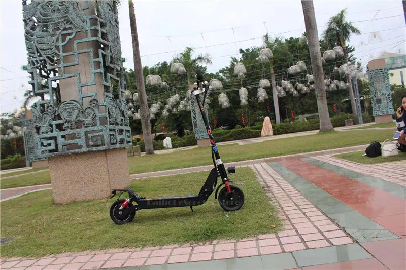 Daibot Folding Electric Bike Adults 2 Wheels Electric Scooters Electric Scooter Seat With Double SuspensionBrake System (12)