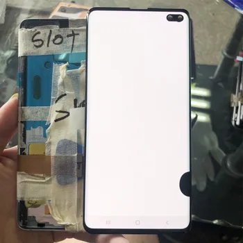 

For Samsung Galaxy S10Plus LCD+Touch Screen AMOLED Display Digitize For Samsung S10 Plus SM-G9750 G975F Assembly Replacement+Dot