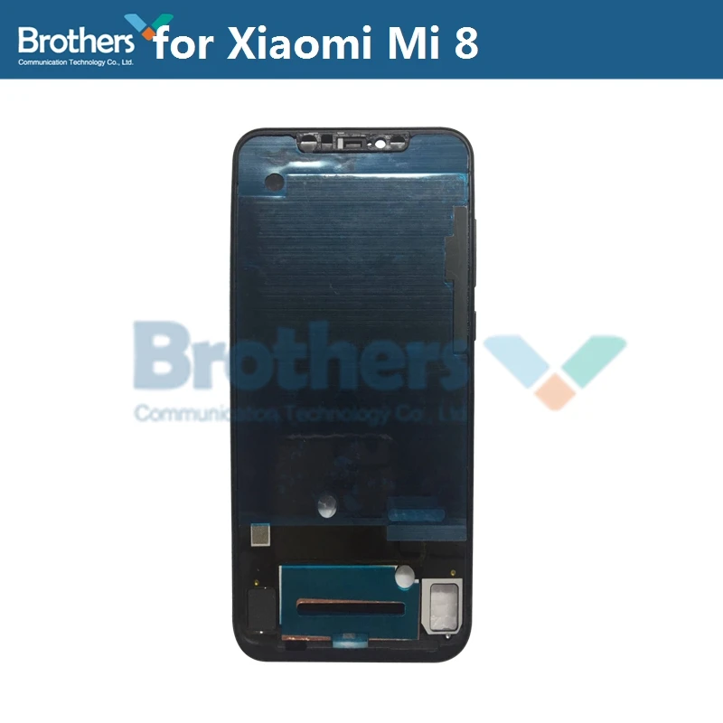 ЖК-рамка для Xiaomi mi 8 mi 8, передний корпус для Xiao mi 8, передняя рамка для экрана с кнопкой громкости, запасная верхняя часть для телефона