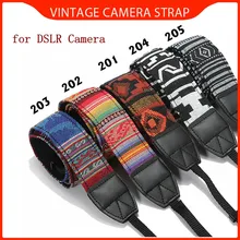LEORY Ветер Камера Шеи Плечевой Ремень Для Камеры Мягкий SLR DSLR Прочный Хлопок Для Nikon Для Canon Для Sony Винтажный Цвет