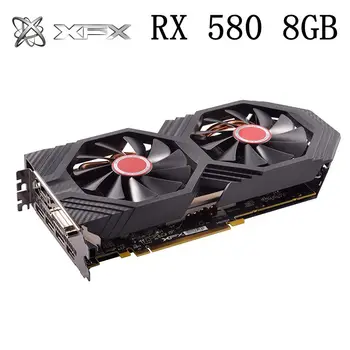 

XFX Video Card RX 580 8GB 256Bit GDDR5 Graphics Cards for AMD RX 500 series VGA Cards RX580 Used DisplayPort HDMI DVI on sales