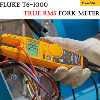 

Fluke t6-1000 Clamp ammeters AC/DC continuous current electrical tester clamp instrument true RMS fork meter Fluke Sofyt Case