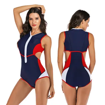 

Woman Plus Size Swimsuit 2019 One Piece Bathing Suit for Women Solid Beach Swimming Fashion Bather Female Hollow Out Swimwear