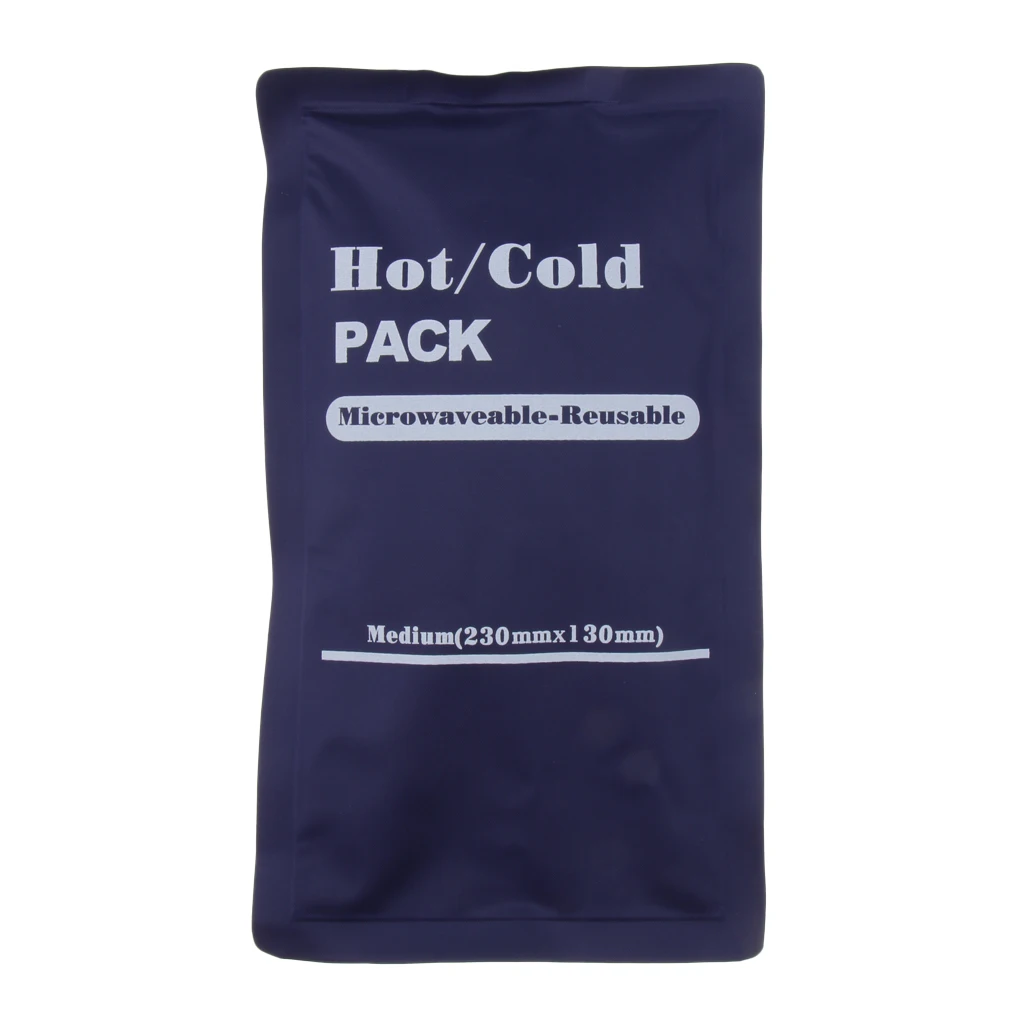 Hot Cold Pack - Reusable Gel Ice Pack for Injuries Headache First Aid Back Shoulder Neck Head Feet Muscle Relax