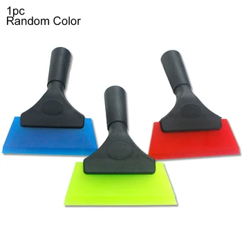 

1pc Window Tendon Blade Cleaning Glass Car Handle Tools Rubber Snow Shovel Scraper