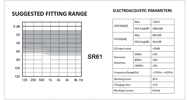 SR 61 Hearing Aid