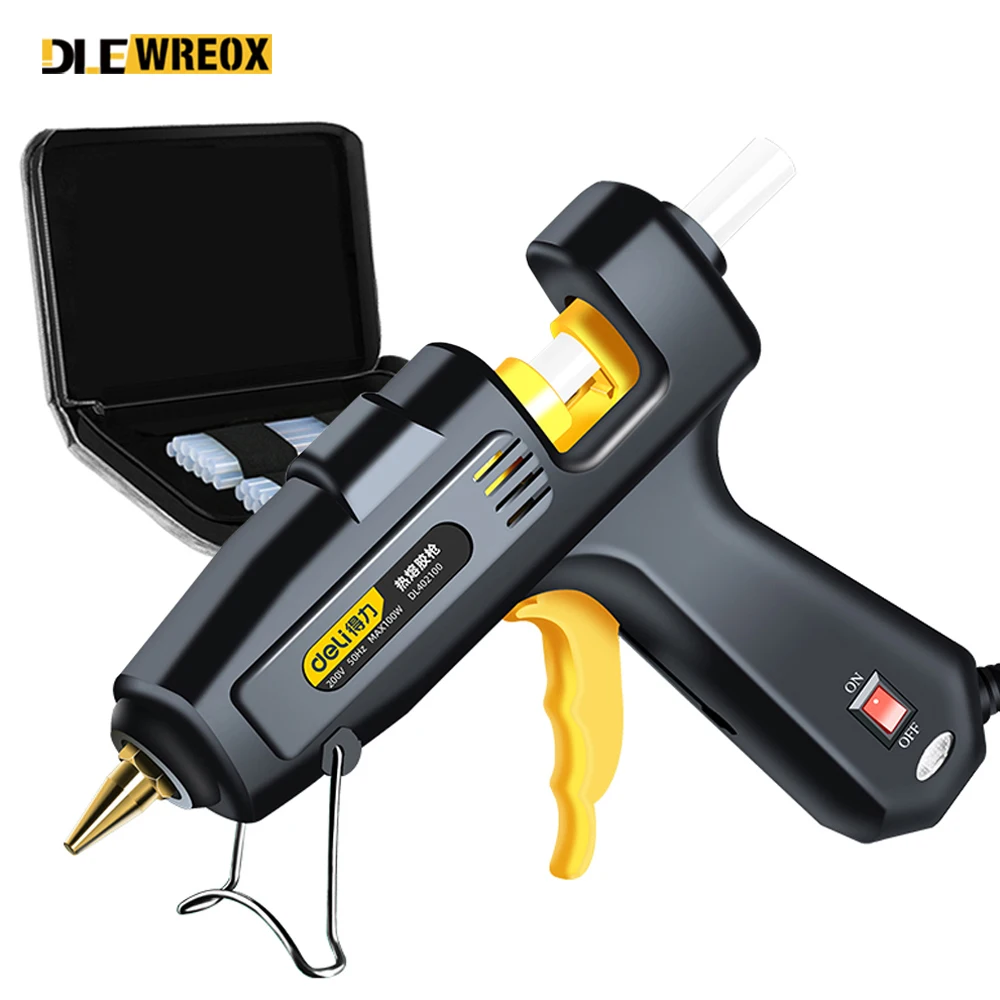 

Glue Gun High Temperature Heater Melt Hot Glue Gun DIY Repair Tool Heating Glue Gun 7mm Hot Melt Glue Sticks