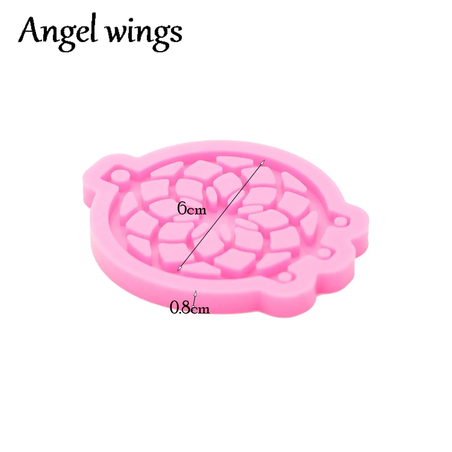 DY1417 Shiny Anlage Blätter/Blumen/Karotten/Pilze Silikon Keychain Formen, Epoxy DIY Harz Charms Form, schokolade Kuchen Form – Detail 13