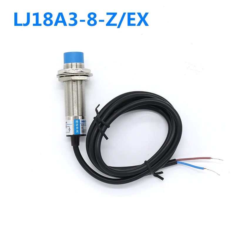 

Индуктивный бесконтактный выключатель LJ18A3-8-Z/EX CHE18-8DA-A710 DC двухпроводной нормально разомкнутый, на возраст от 6 до 36V