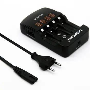 

Lii-NL4 18650 Charger 26650 16340 14500 4 Slots NiMH li-ion Battery Smart Universal Battery Charger