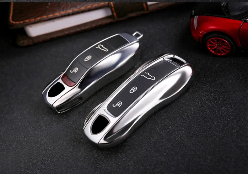 Чехол для автомобильного ключа, чехол для porsche panamera macan boxster cayenne 971 911 718 9YA, дистанционный смарт-держатель для ключей, Защитная крышка для брелока