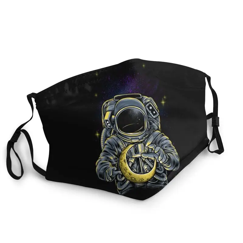 Moon Space Spaceman Cosmonaut Breathable Face Mask Keeper Astronaut Cosmic Anti Dust Protection Cover Respirator Mouth-Muffle | Аксессуары
