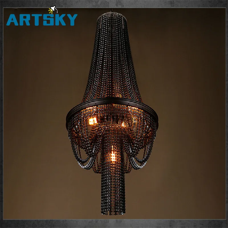 

Retro Personality Creative Bicycle Chain Pendant light for Bar Restaurant Cafe Decoration Lighting