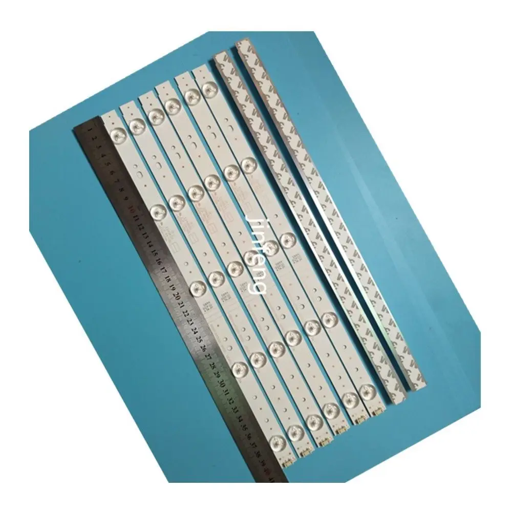 Barras de Luz de Led para tv para er 43les70t2 com Faixa de Luz de Fundo Kit de Lentes de Lâmpada Led Tridimensional 3p00 Ver02 00 Cabos de computador e conectores - Imagem 3