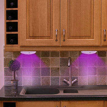 

UV Lamp Germicidal Disinfection UVC LED Light Bulb Ultraviolet Sterilizer Bacterial Killer Rechargeable Night Lights Home