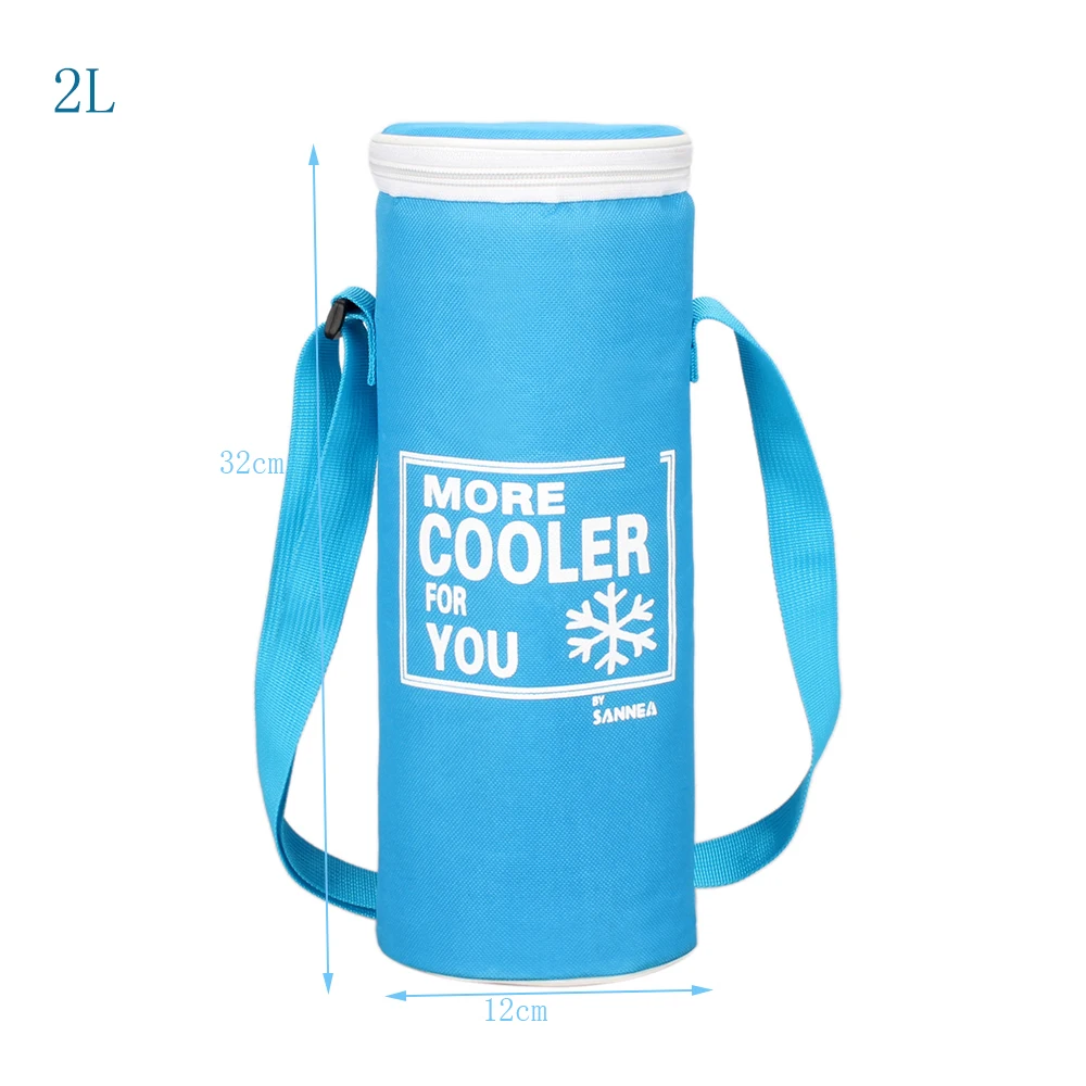 2L кока-колы "спрайт чайник Водонепроницаемая Термосумка термальный портативный Наплечная Сумка тепловой изолирующая сумка-холодильник для пикников бутылка