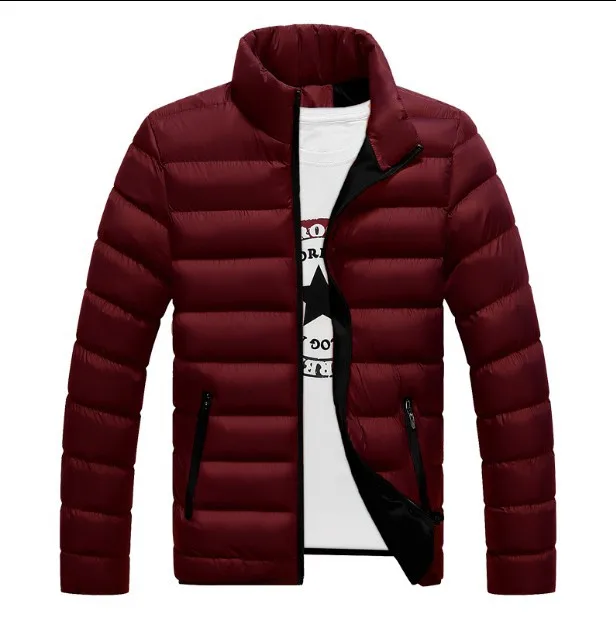 Winter Jackets Parka Men New Autumn Winter Warm Outwear Brand Slim Mens Coats Casual Printed Jackets