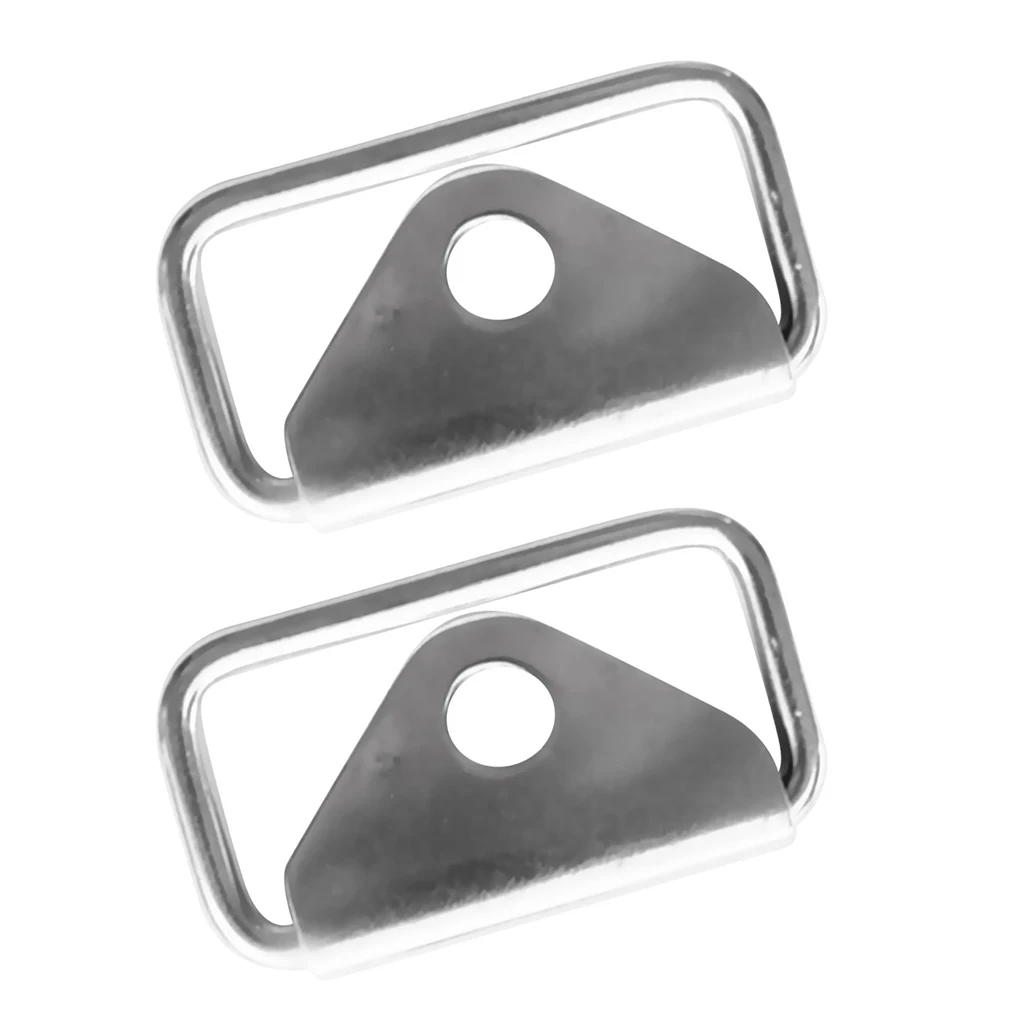 2-Pack Durable 316 Stainless Steel Tie Down Lashing Ring Heavy Duty Anchor Point