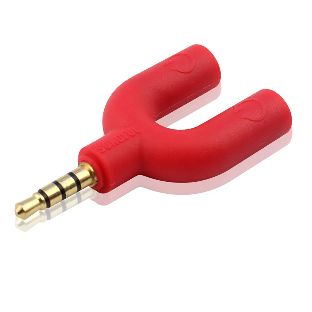 mosunx 2019 3.5 mm Stereo Audio Y-Splitter 2 Female to 1 Male Cable Adapter for Mobile phone Earphone PC Laptop Computer | Электроника