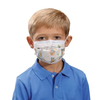 

Fast Delivery PM2.5 Nonwoven Dustproof Breathable Children Protective Snout Mouth Mask 3ply Disposable Earloop Kids Face Mask