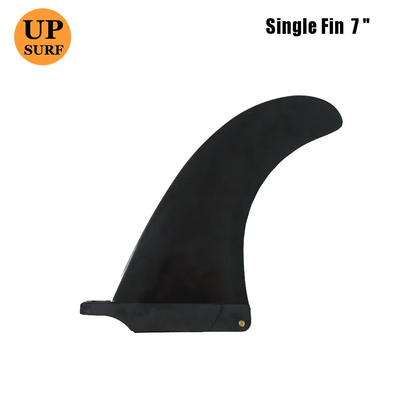 

Surfing Fin Black 7"Length Center Fins Single Surfboard Fins