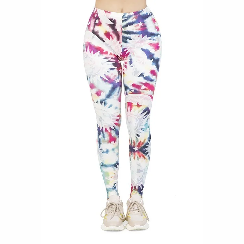 3D Digital Print Women Leggings Fashion Ankle-Length Fitting Slim Leggings Woman Clothing Pants