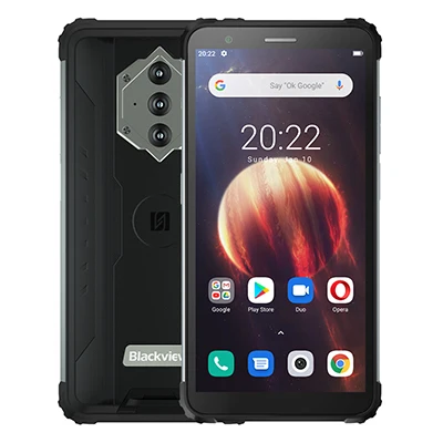 android umx cell phone Blackview BV6600 8580mAh Battery Smartphone IP68 Waterproof 4GB+64GB Octa Core Mobile Phone 16MP Camera NFC Cellphones the best android cell phone