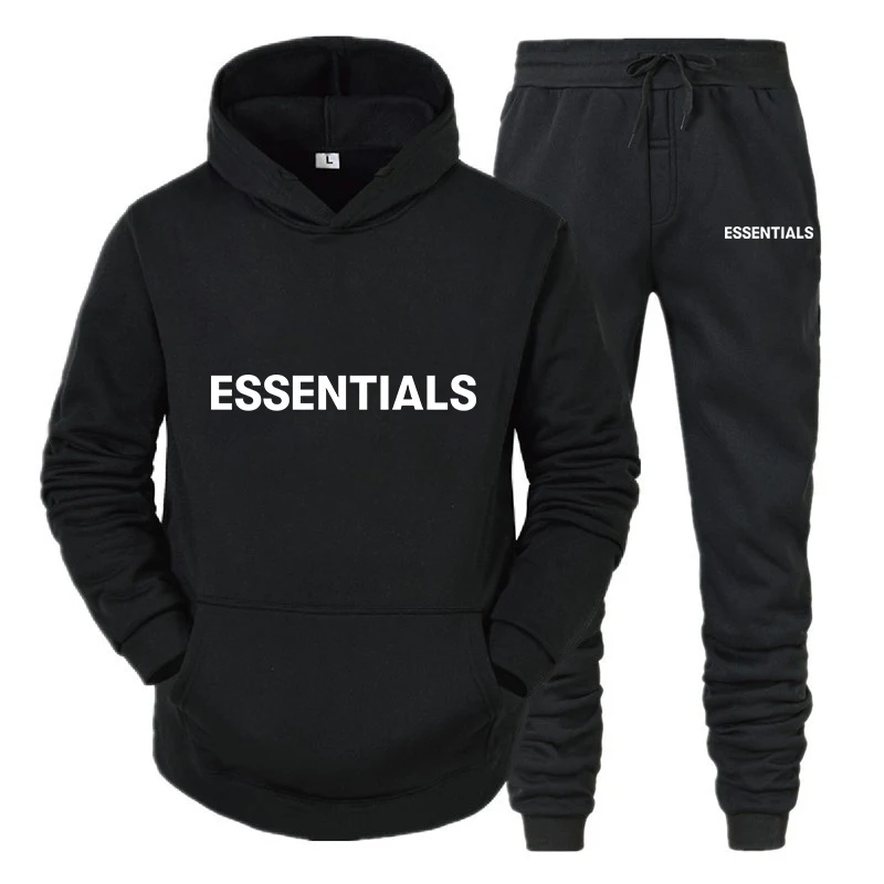 ESSENTIALS Hoodie and Pants Tracksuit 
