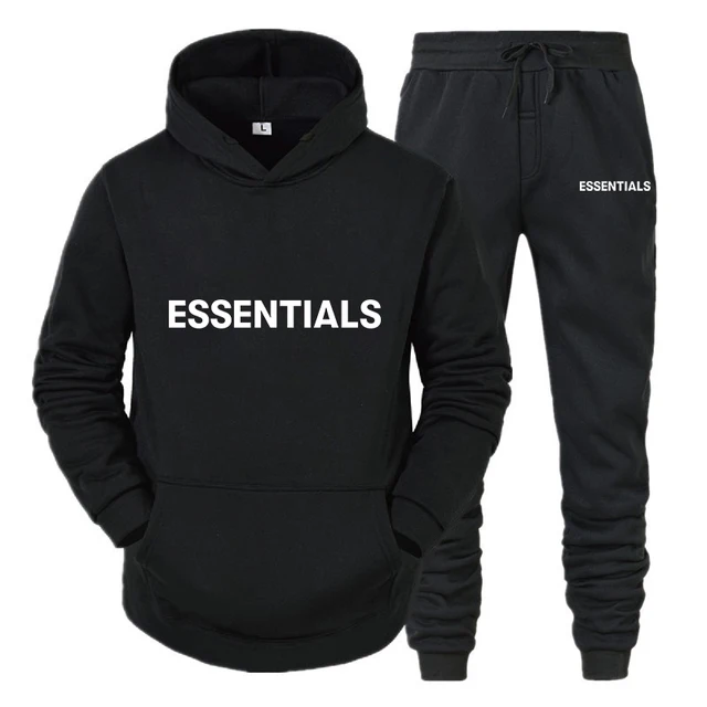 ESSENTIALS Hoodie and Pants Tracksuit 