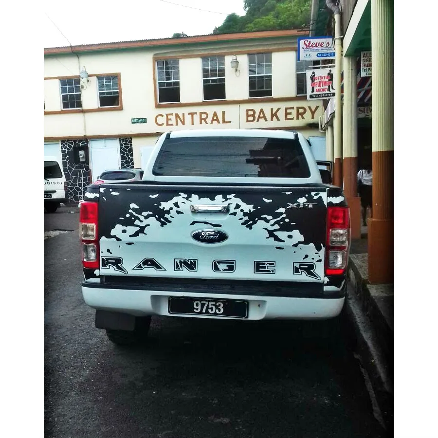

car decals back door R-Series mud tail door graphic vinyl car stickers accessories fit for ford ranger 2015 2016 2017 2018 2019