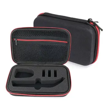 

Portable Shaver Case OneBlade Trimmer and Accessories EVA Travel Bag Zipper Storage Pack Box Pro QP150/QP6520/QP6510 G8TC