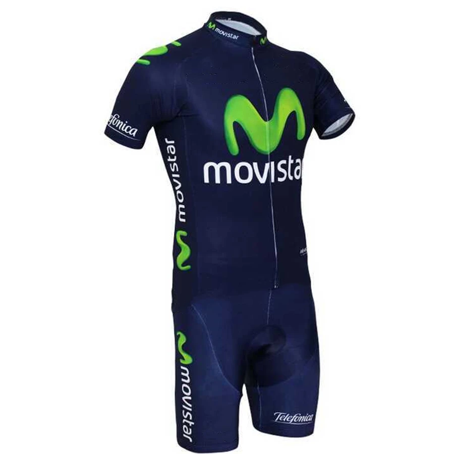 Красный Новинка, летний спортивный костюм movistar team для триатлона, для велоспорта, мужской комбинезон ropa MTB ciclismo, комплект одежды для велоспорта - Цвет: Красный