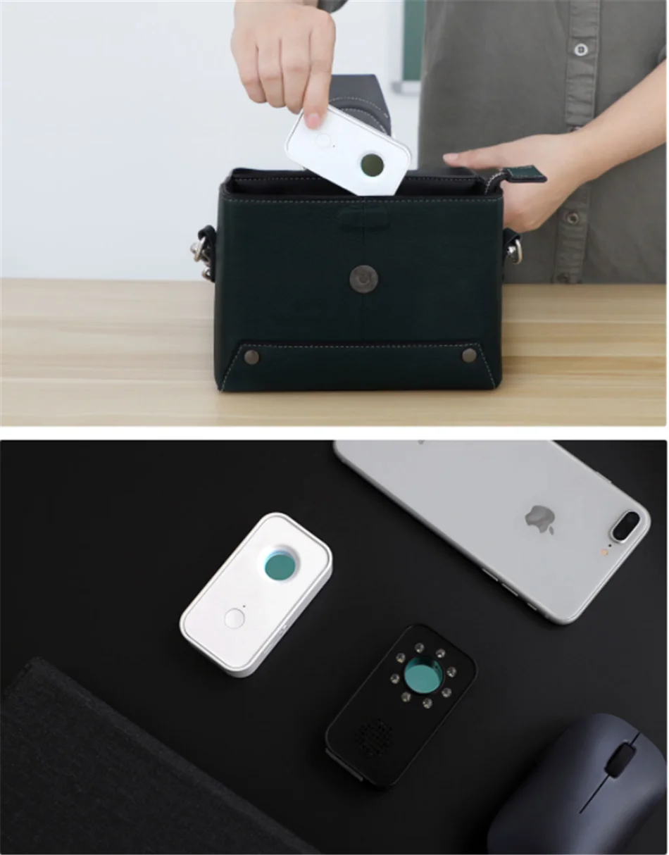 Xiaomi многофункциональный инфракрасный детектор Противоугонная съемка инфракрасный сканирующий звуковой светильник сигнализация для путешествий семейная безопасность
